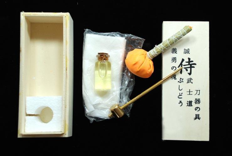 Professional Maintenance Maintain Kit Sword Oil For Samurai Sword Katana